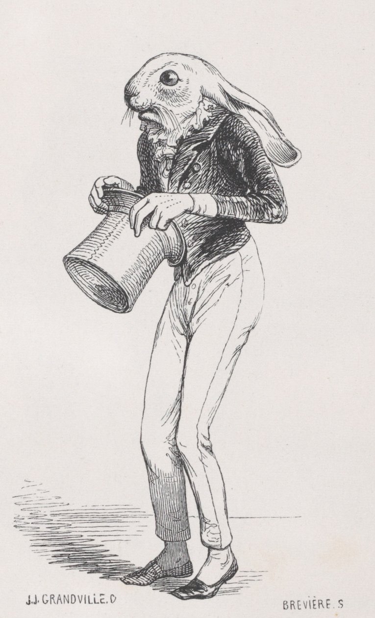 Jego syn, który był do niego podobny pod każdym względem... ze Scen z Prywatnego i Wydawniczego..., ca. 1837-47. autorstwa Louis Henri Brévière