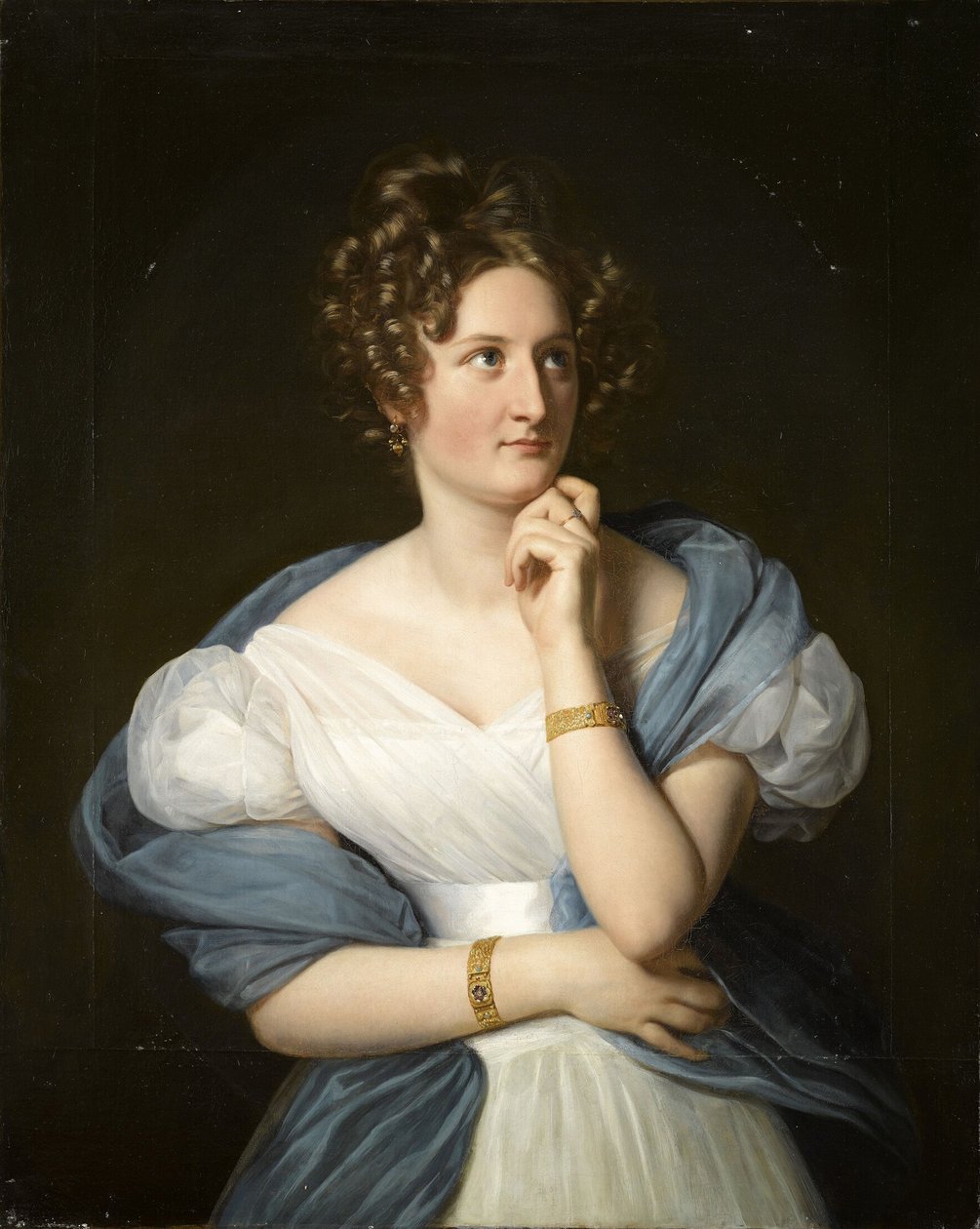 Delphine Gay autorstwa Louis Hersent