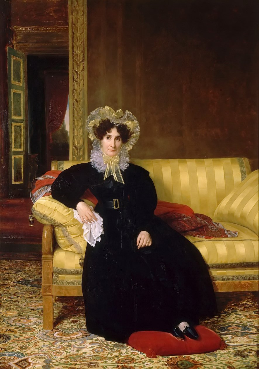 Madame Jean-Charles Clarmont, ur. Rosalie Favrin 1772-1858 autorstwa Louise Marie Jeanne Hersent