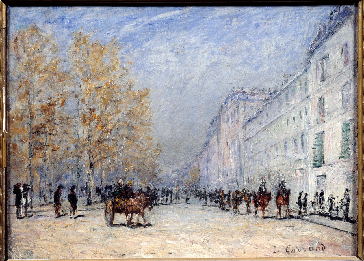 Zajęcia obiadowe w Lyonie. Obraz Louisa Carranda (1821-1899) autorstwa Louis Hilaire Carrand