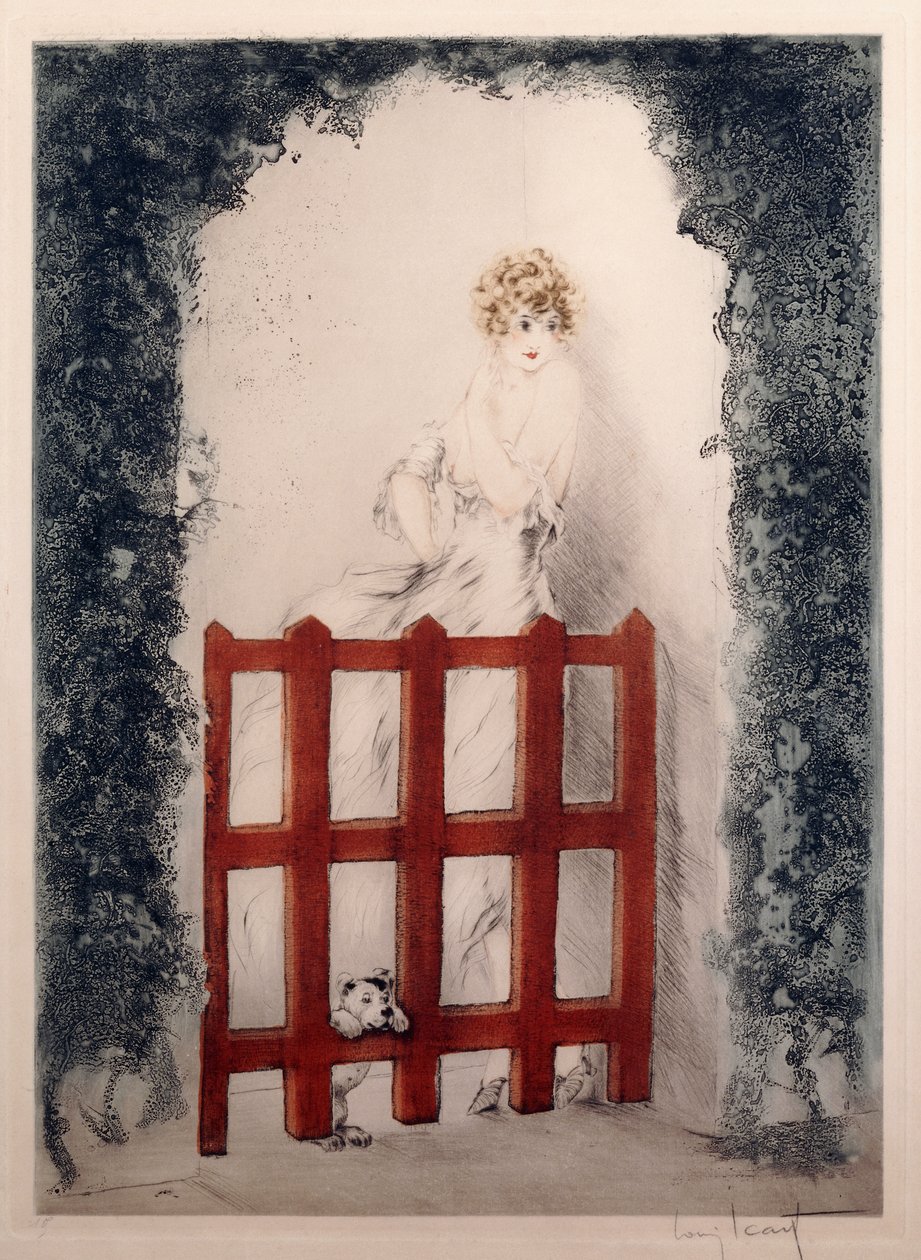 Czerwona Brama autorstwa Louis Icart