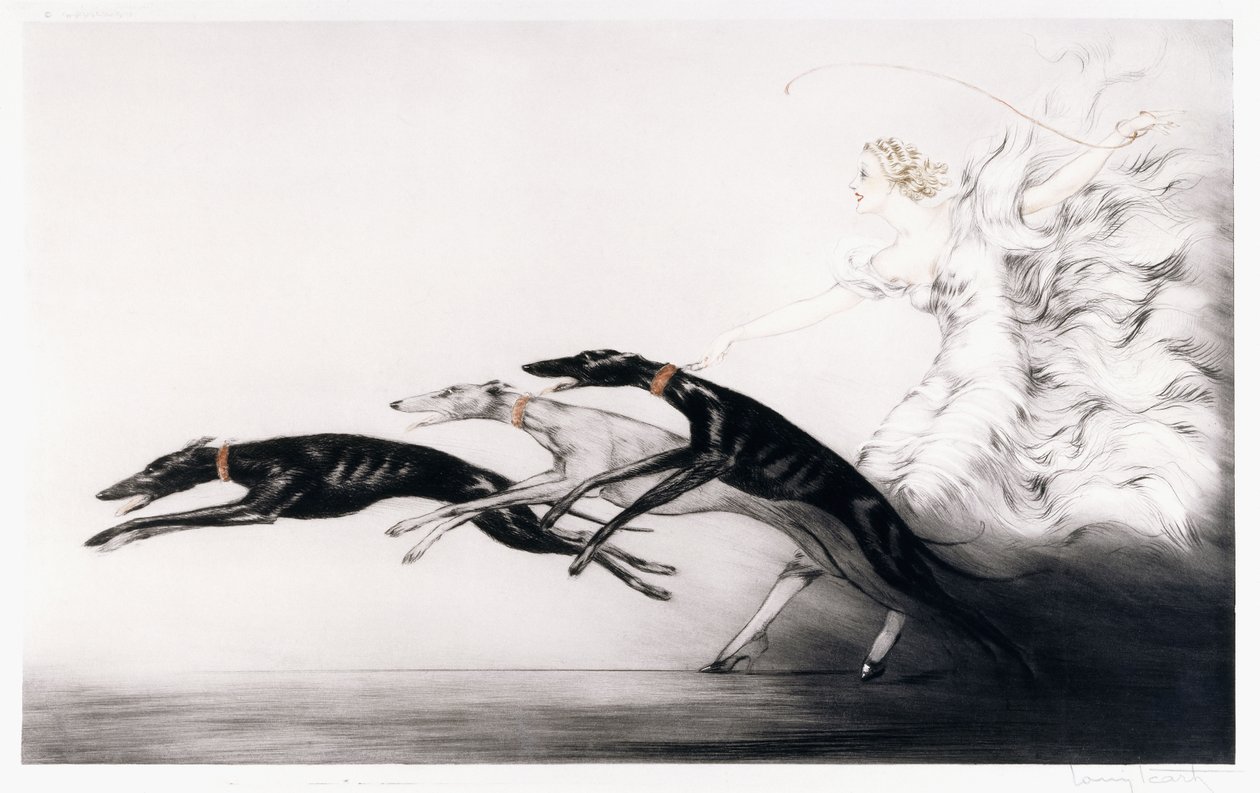 Prędkość II autorstwa Louis Icart