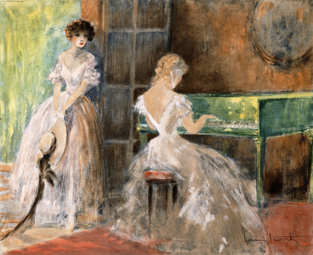 Letnia muzyka autorstwa Louis Icart