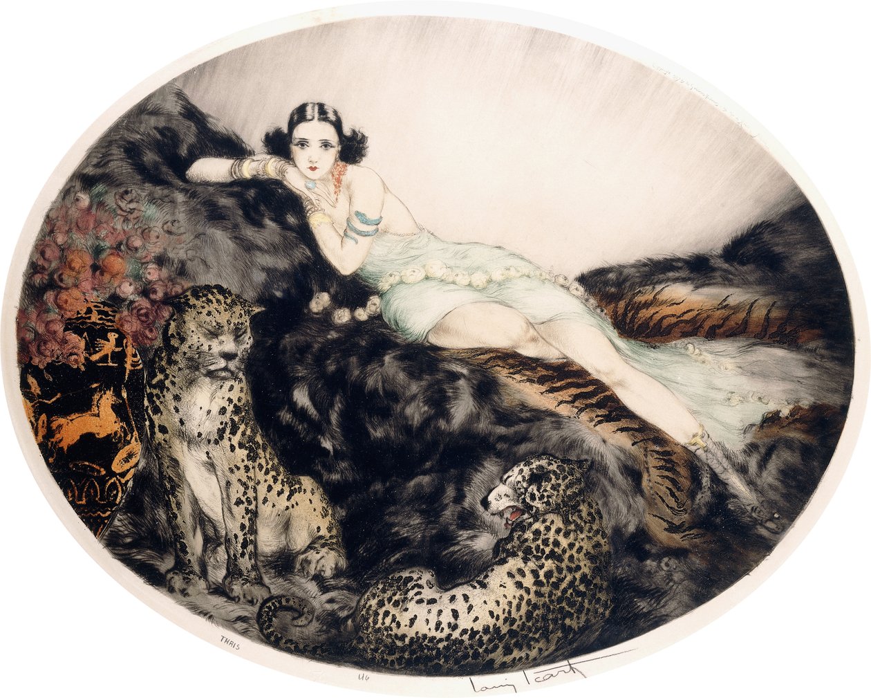 Tajowie autorstwa Louis Icart