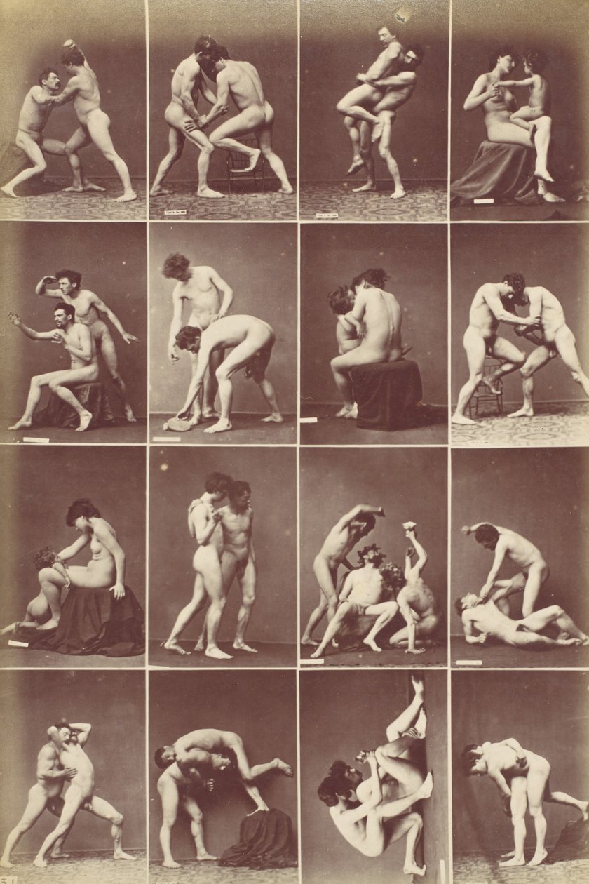 Album Studiów-Poz, ca. 1880. autorstwa Louis Igout