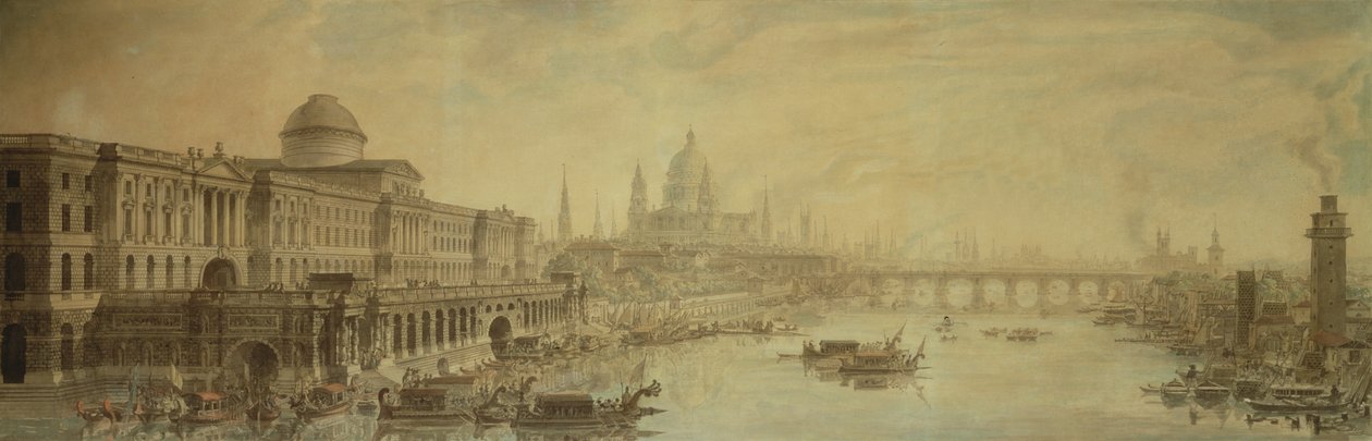 Somerset House, Katedra św. Pawła i Blackfriars