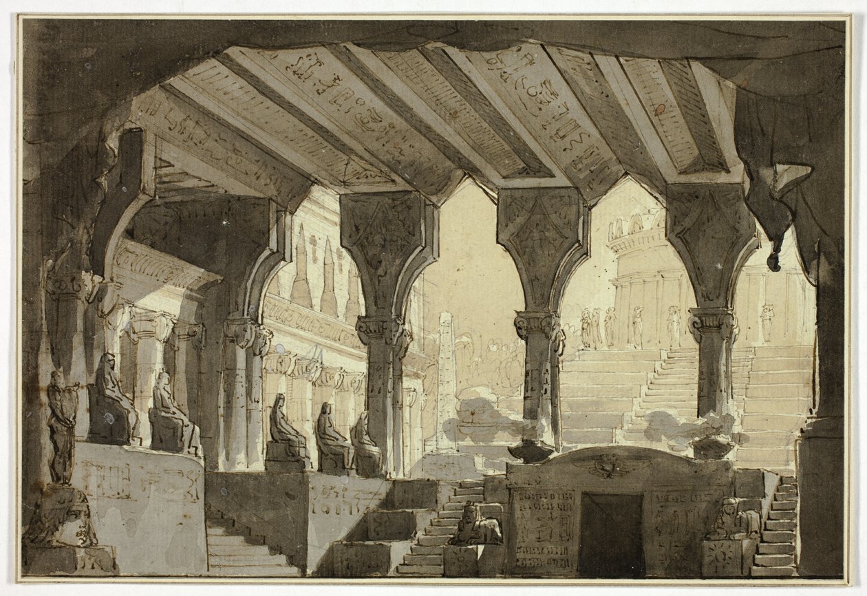 Scenografia autorstwa Louis Jean Desprez