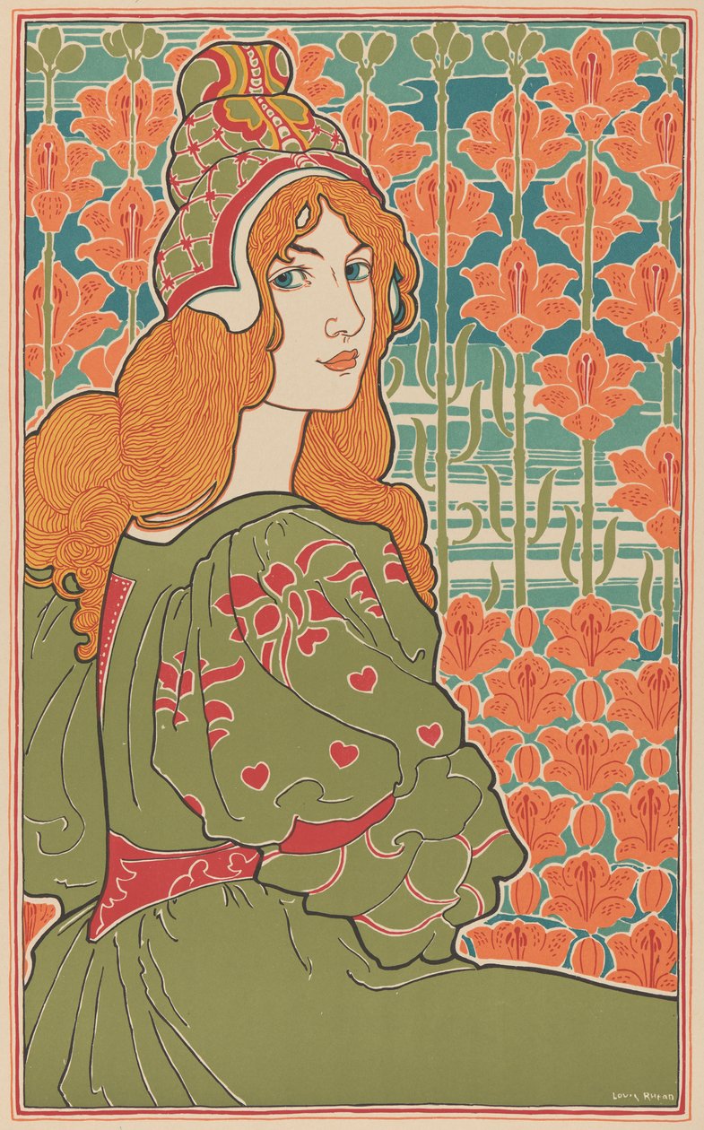 Jane, 1897. autorstwa Louis John Rhead