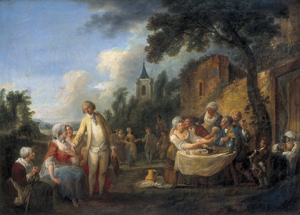 Święto wsi autorstwa Louis Joseph (1731 98) Watteau