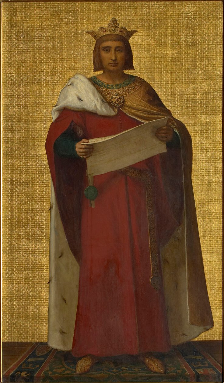 Książę Jan II Brabancji, 1872-1877. autorstwa Louis Joseph Gallait