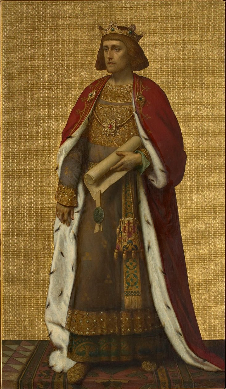 Filip Piękny, 1872-1877. autorstwa Louis Joseph Gallait