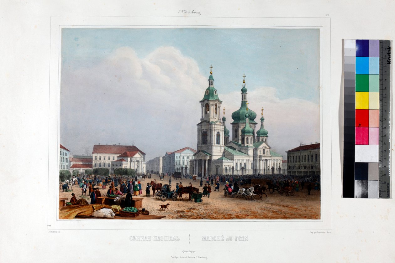 Plac Sennaya i Kościół Zbawiciela (eglise de l