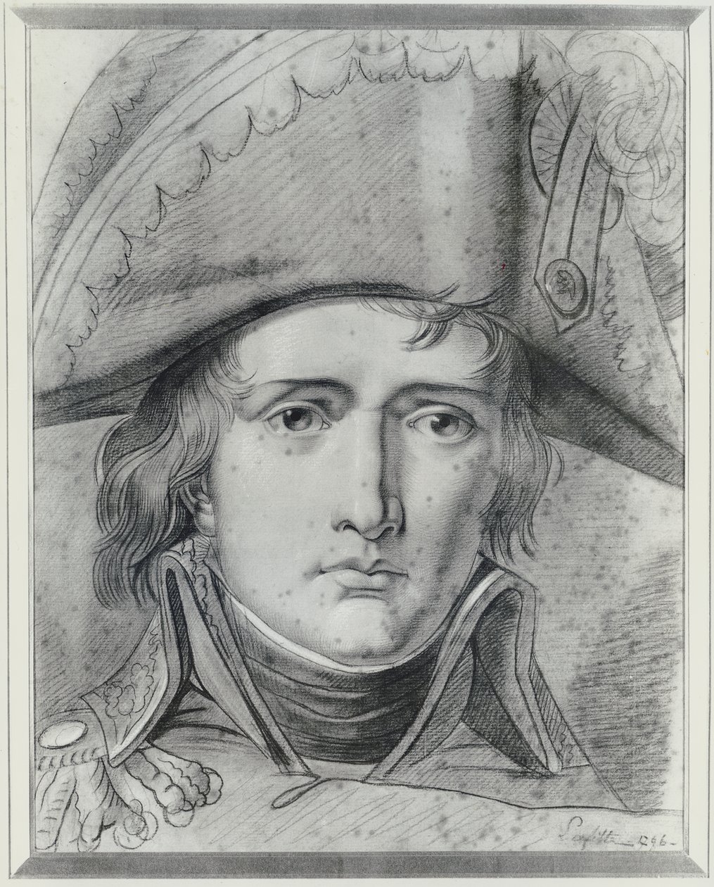 Portret generała Bonaparte, 1796 autorstwa Louis Lafitte