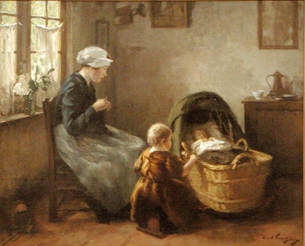Holenderski dom autorstwa Louis Lammert van der Tonge