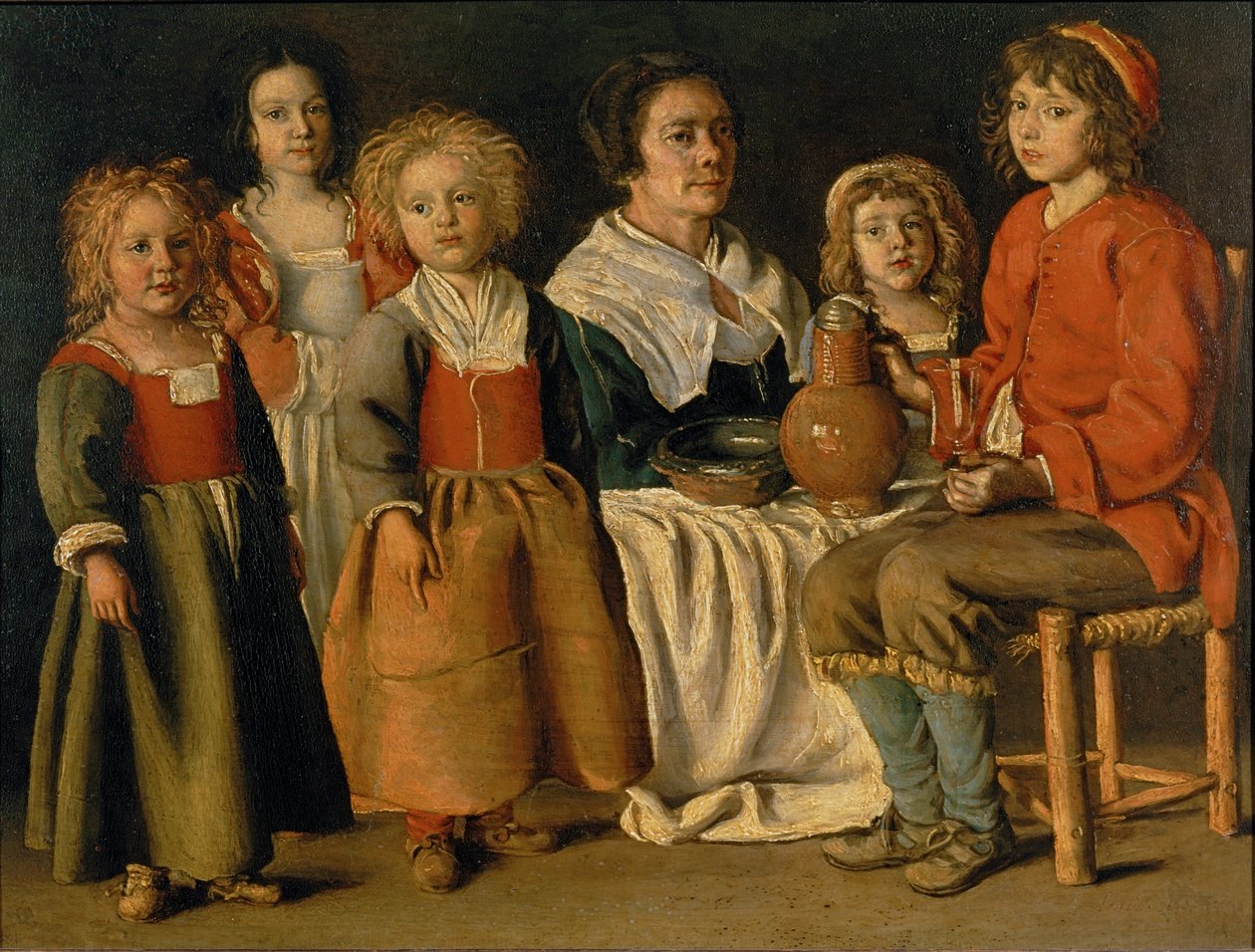 Popołudniowy posiłek autorstwa Louis Le Nain