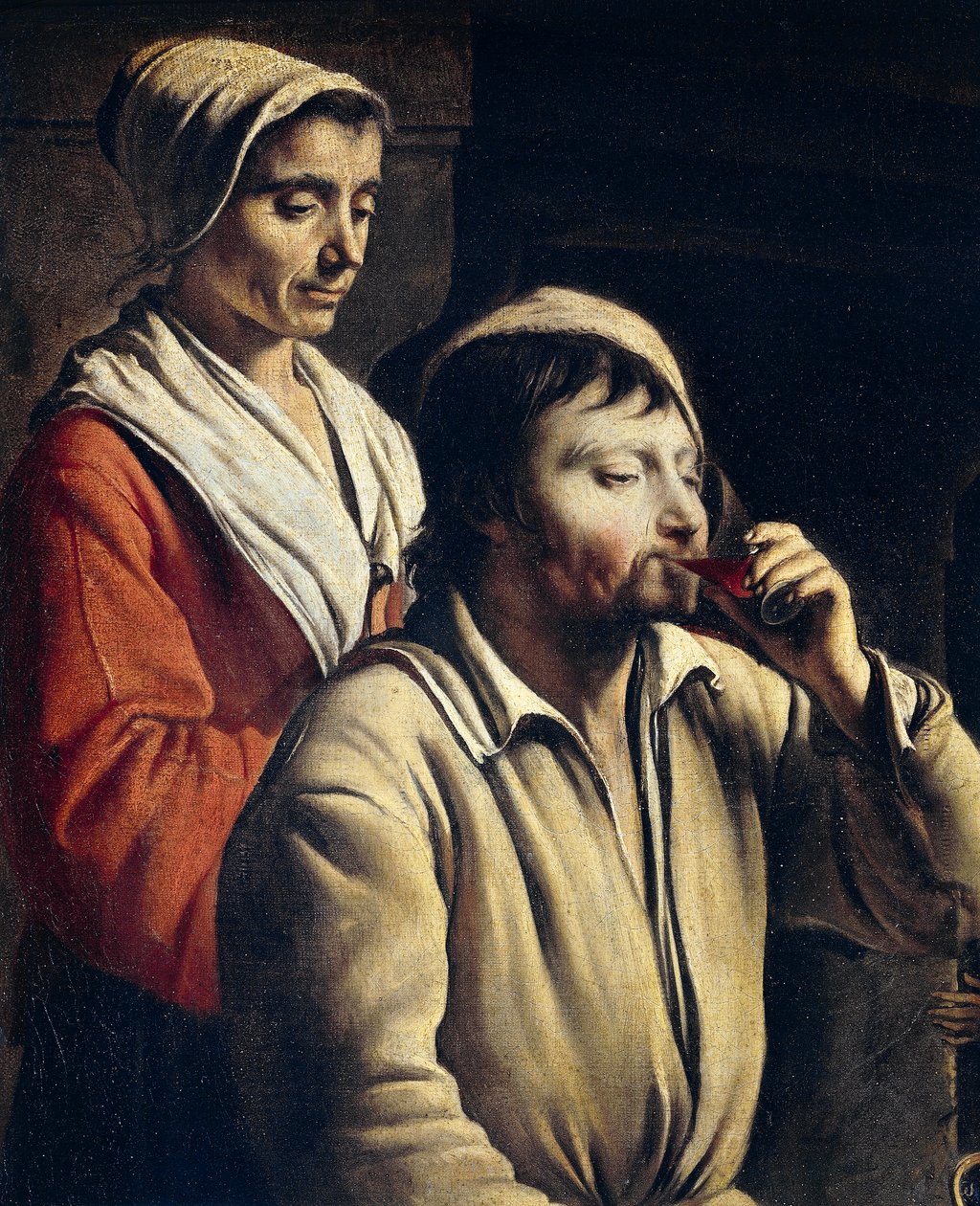 Chłopski posiłek autorstwa Louis le Nain