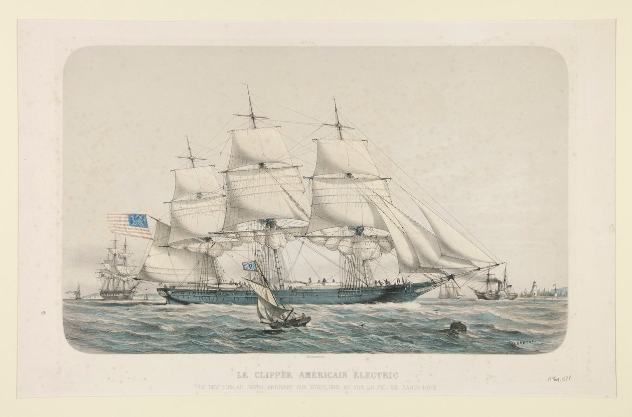 Amerykańska Clipper Electric autorstwa Louis Le Breton