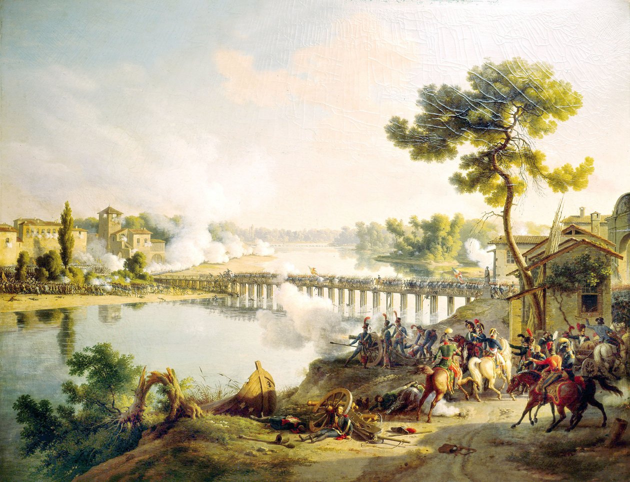 Bitwa pod Lodi (1796) autorstwa Louis Lejeune