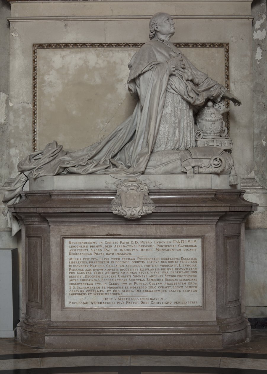 Pomnik nagrobny Petera Ludovico Parisis autorstwa Louis Leon Cugnot