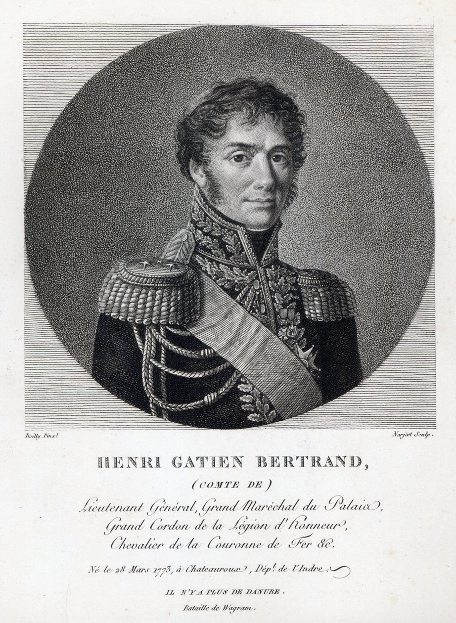 Henri Gatien Bertrand (1773-1844) autorstwa Louis Leopold Boilly