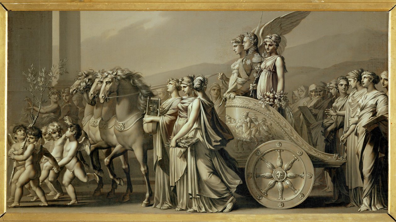 Triumf cara Aleksandra I, czyli pokój ... autorstwa Louis Leopold Boilly