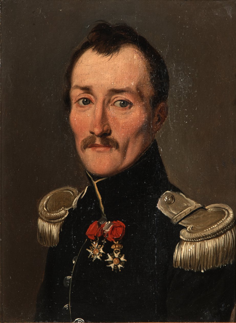 Portret Gastona de Banyuls de Montferre w mundurze autorstwa Louis Leopold Boilly