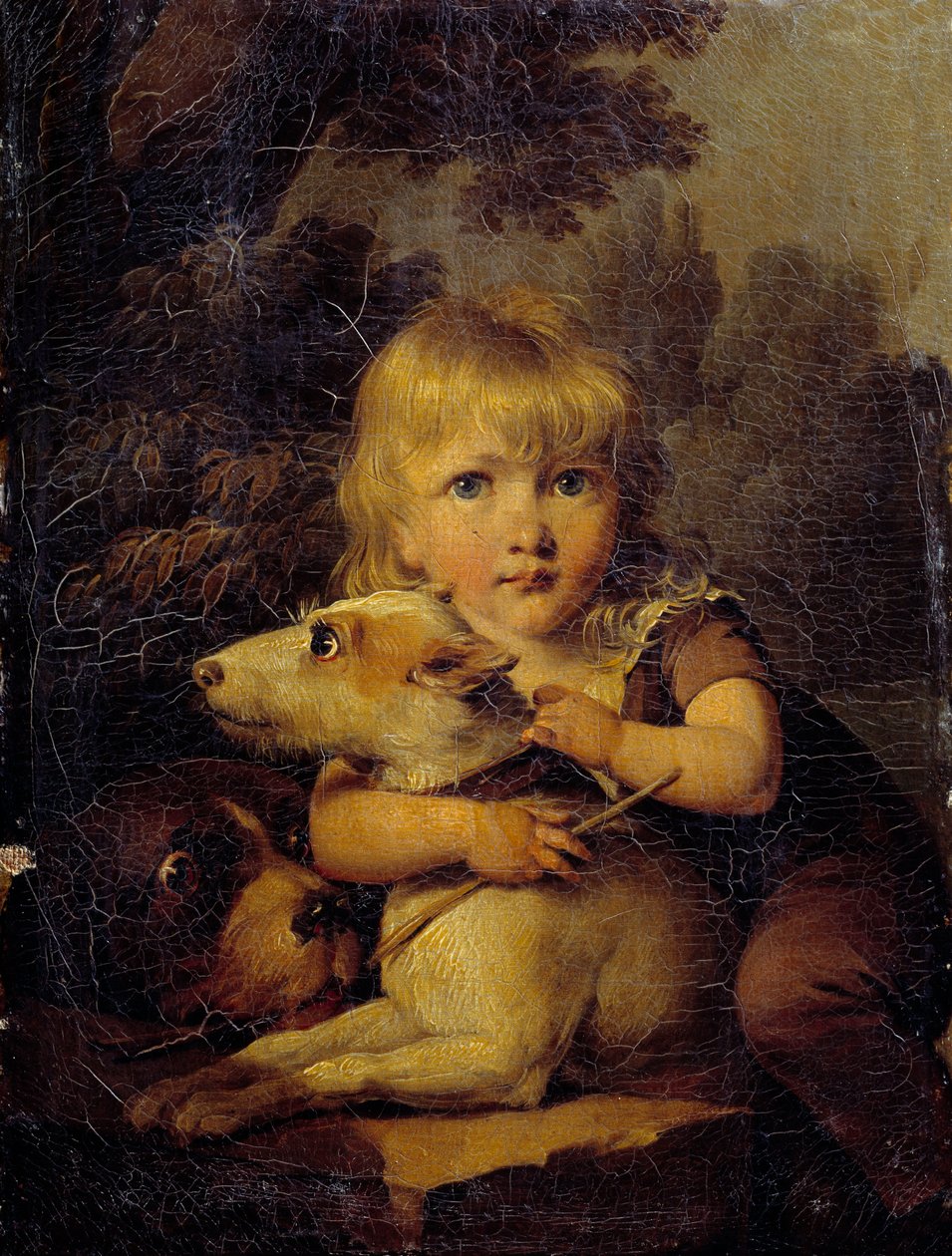 Portret Louisa Arnaulta (1803-1885) Obraz dziecka autorstwa Louisa Leopolda Boilly (1761-1845) 1808 ok. Słońce. 0,22x0,16 m² autorstwa Louis Leopold Boilly