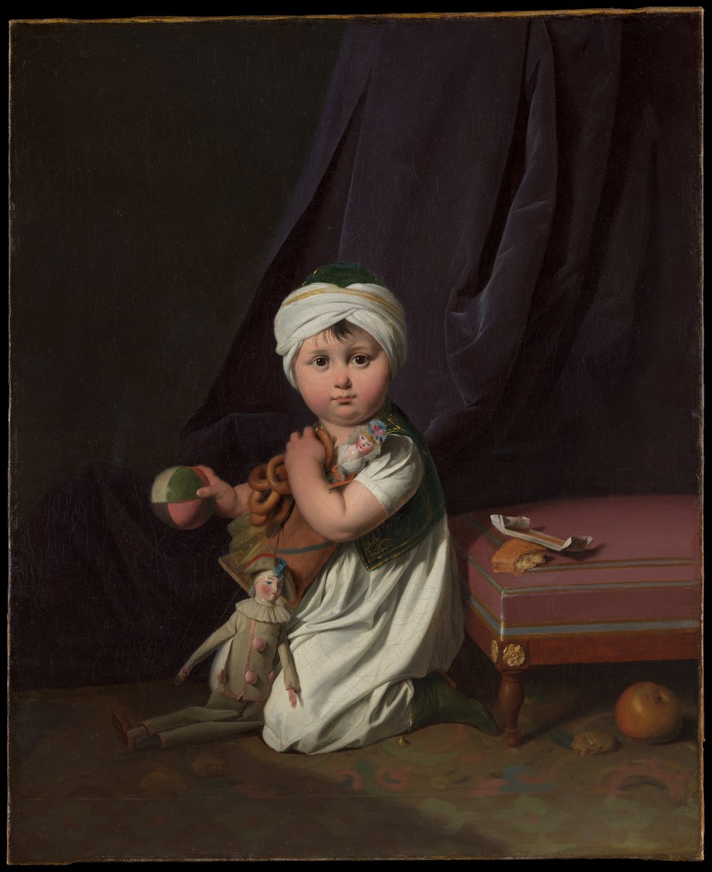 Portret chłopca autorstwa Louis Leopold Boilly