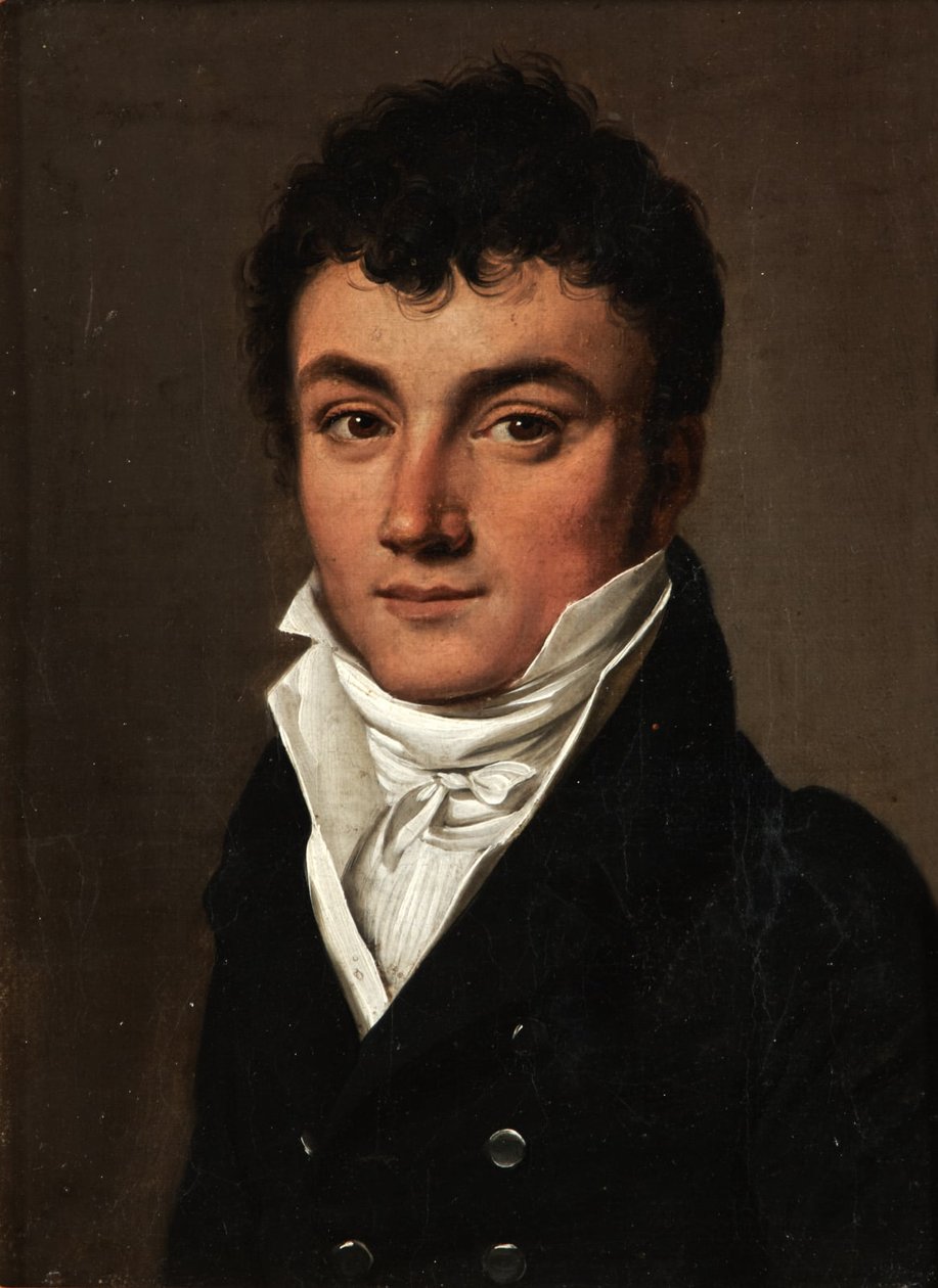 Portret młodego mężczyzny autorstwa Louis Leopold Boilly