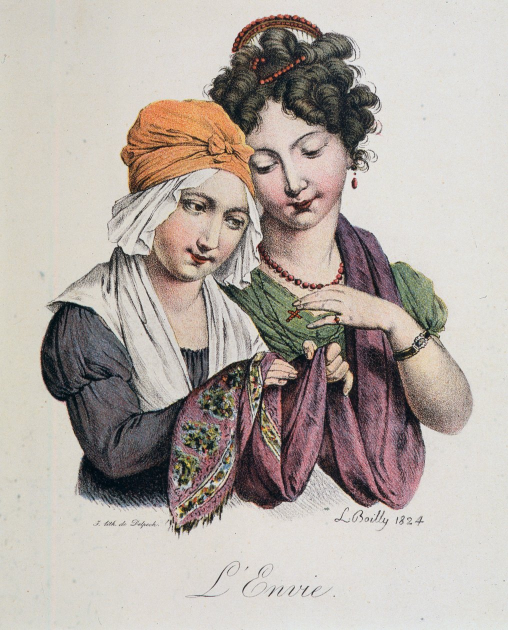 Siedem grzechów głównych: Envy autorstwa Boilly autorstwa Louis Leopold Boilly