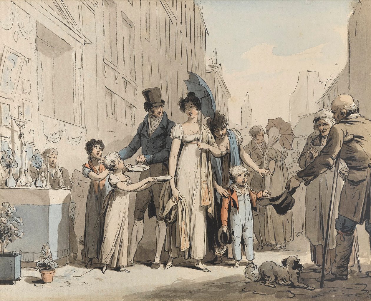 Louis-Léopold Boilly - Mała kaplica autorstwa Louis Leopold Boilly