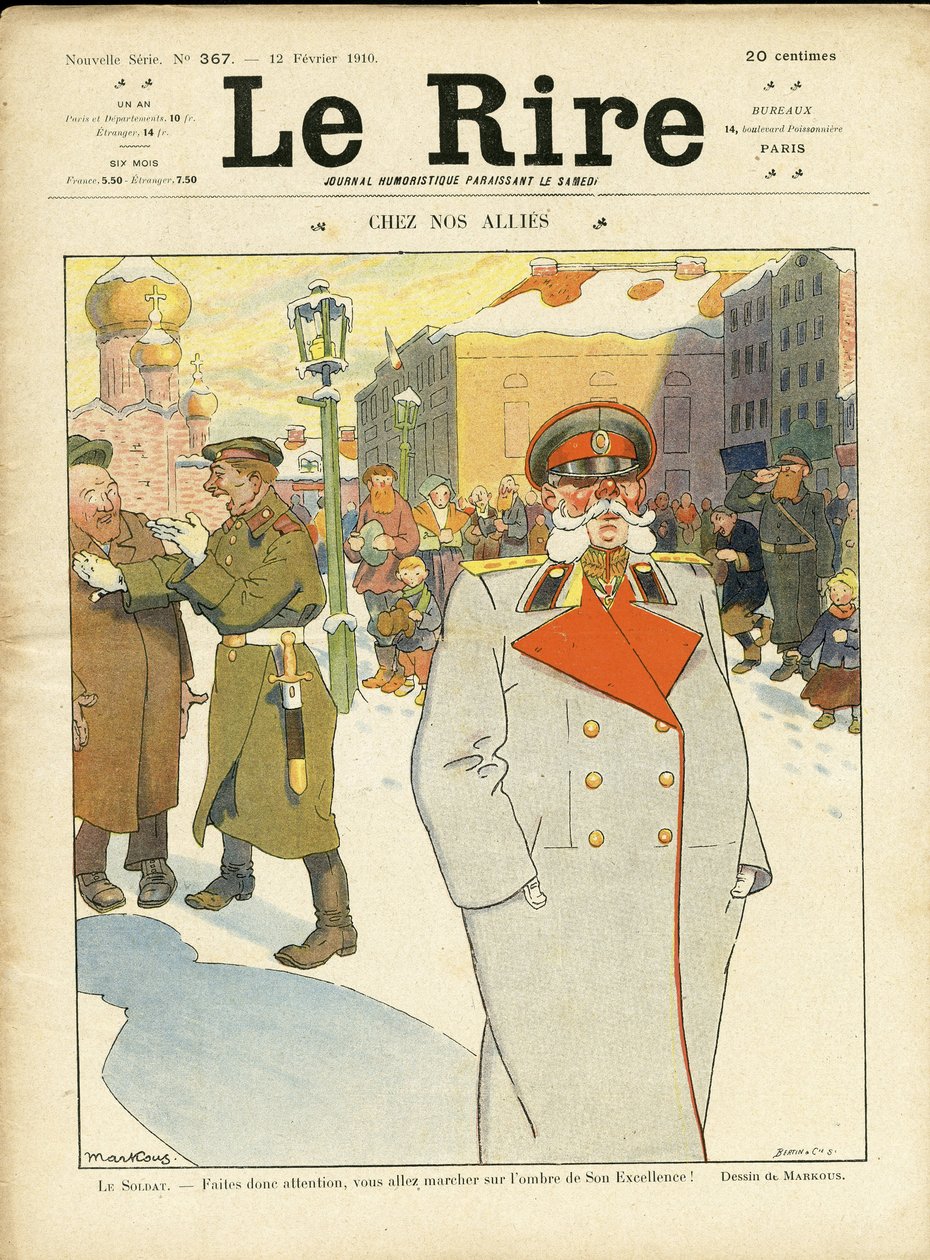 Ilustracja do okładki Le Rire autorstwa Louis Marcoussis