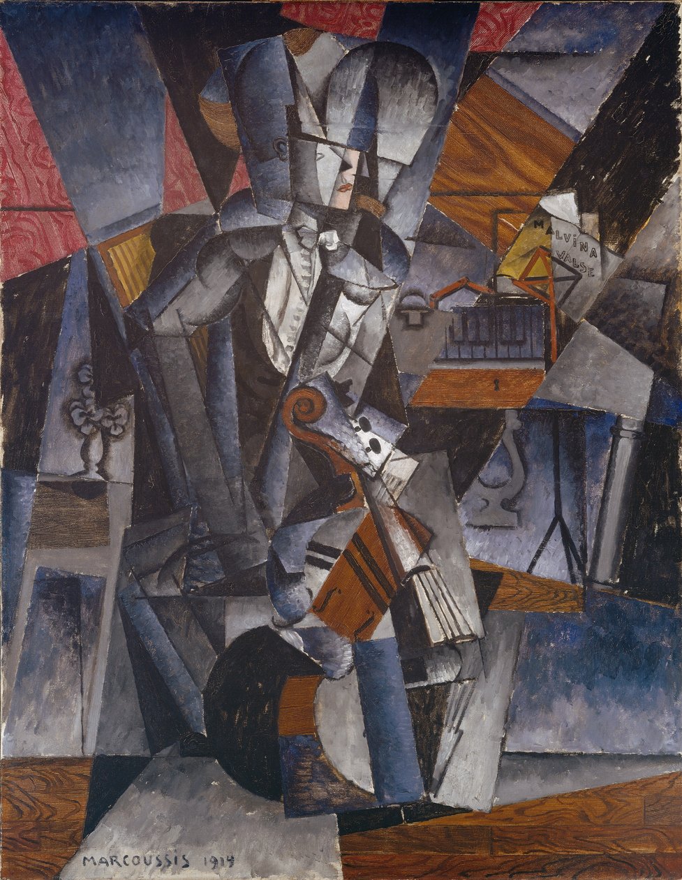 Muzyk, 1914. autorstwa Louis Marcoussis