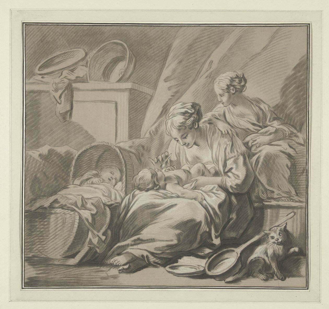De goede moeder dobra matka autorstwa Louis Marin Bonnet