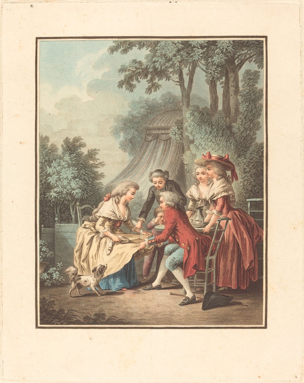 Obiad. autorstwa Louis Marin Bonnet