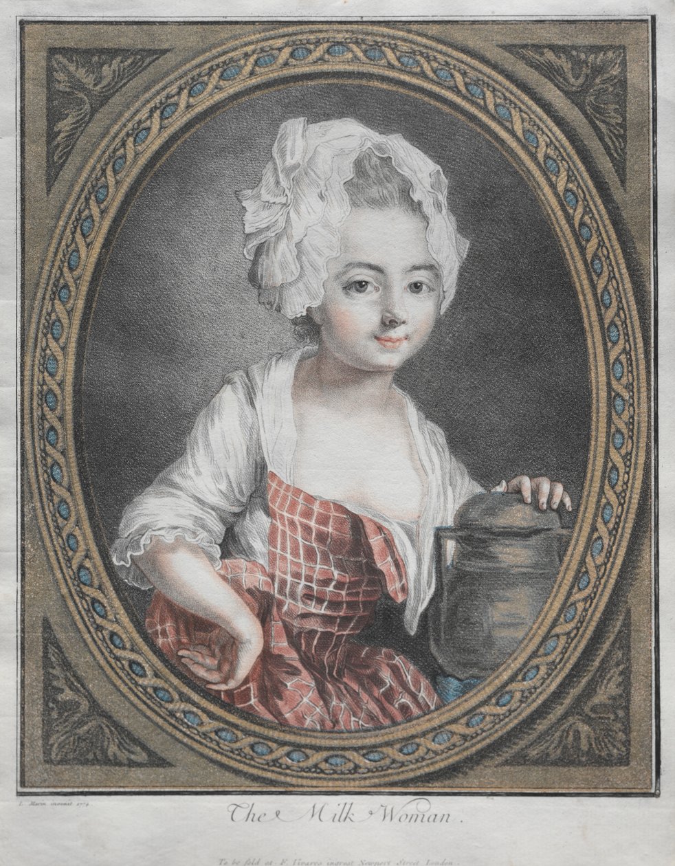 Mleczna kobieta autorstwa Louis Marin Bonnet