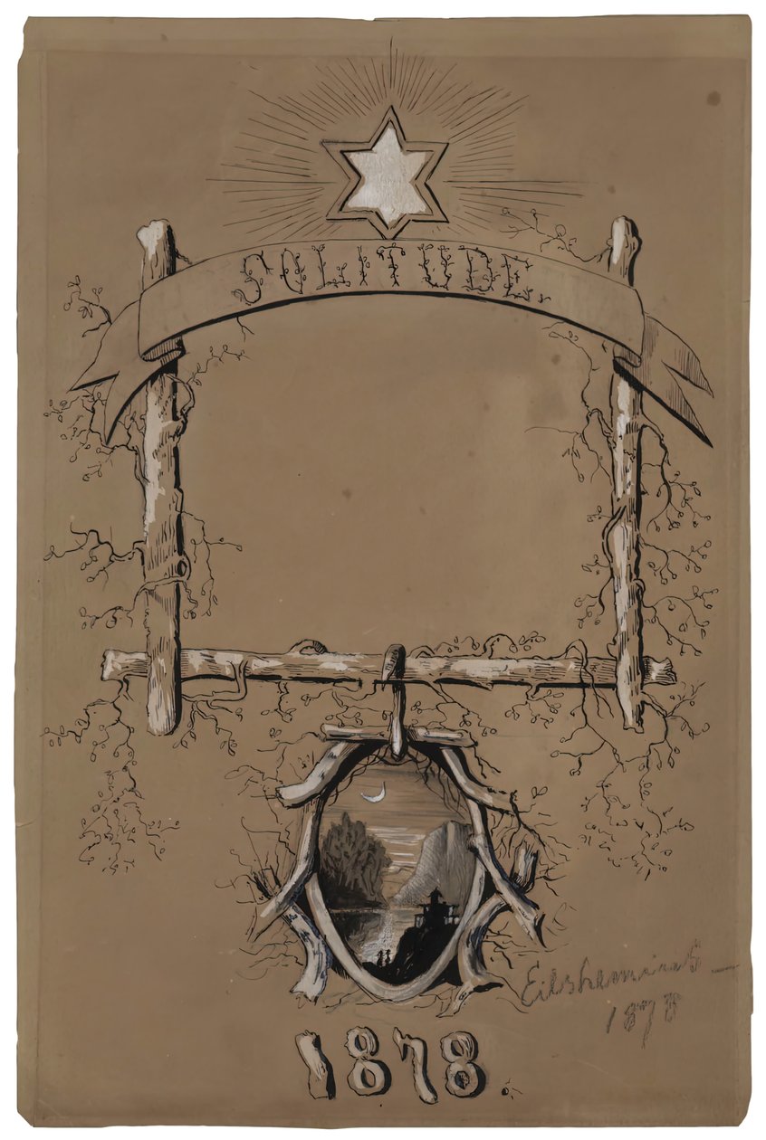 Samotność, 1878. autorstwa Louis Michel Eilshemius