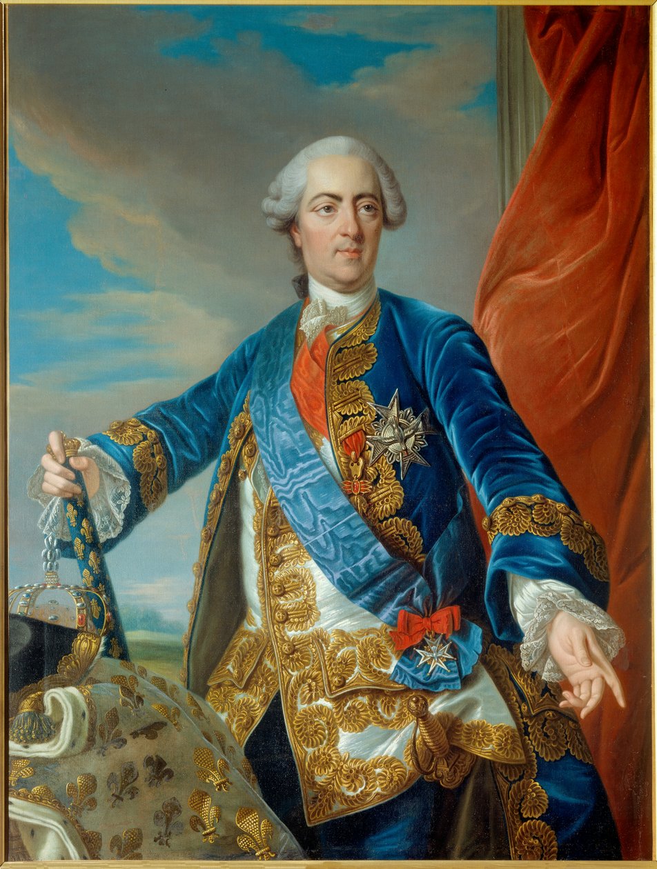 Portret Ludwika XV autorstwa Louis Michel van Loo