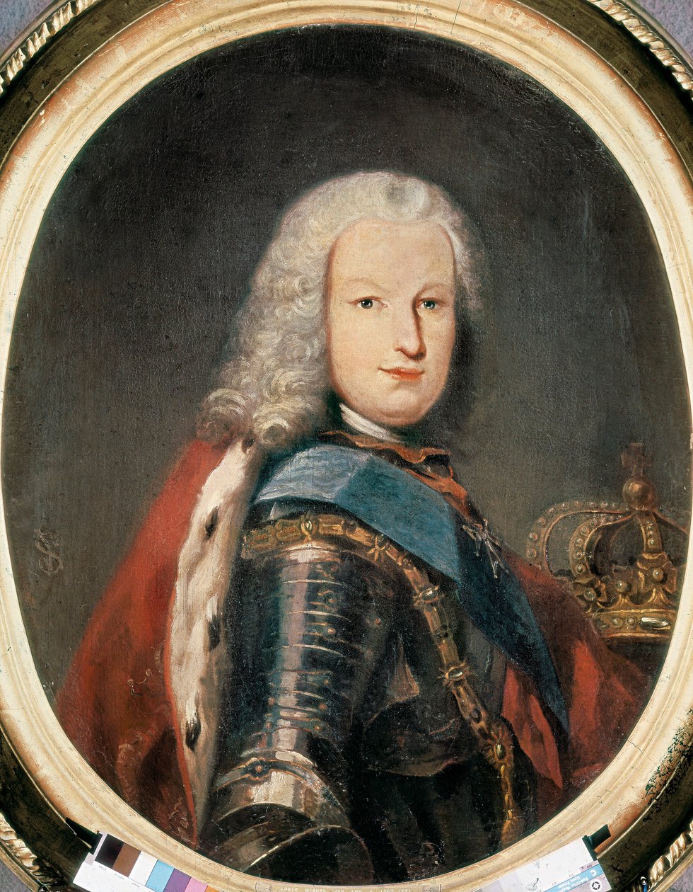 Portret Ferdynanda VI (Ferdynanda) (1713-1759) autorstwa Louis Michel van Loo
