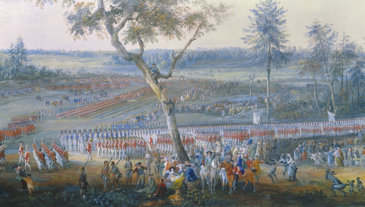 Zabrano z Yorktown w stanie Wirginia, 19 października 1781 r. autorstwa Louis Nicolas van Blarenberghe