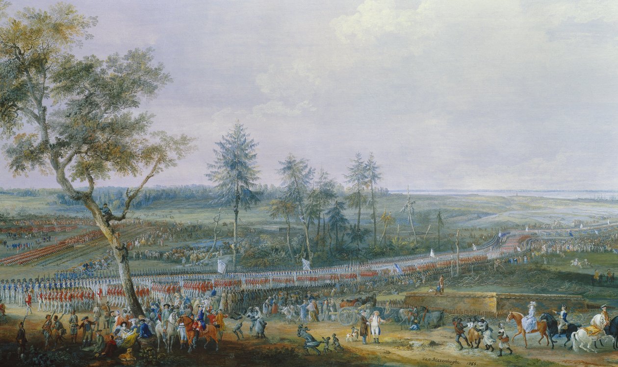 Zabrano z Yorktown w stanie Wirginia, 19 października 1781 roku, autorstwa Louis Nicolas van Blarenberghe