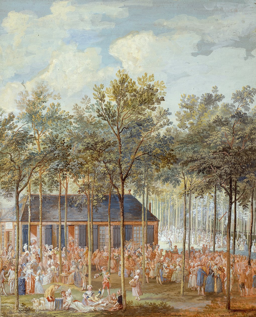 Pola Elizejskie autorstwa Louis Nicolas van Blarenberghe