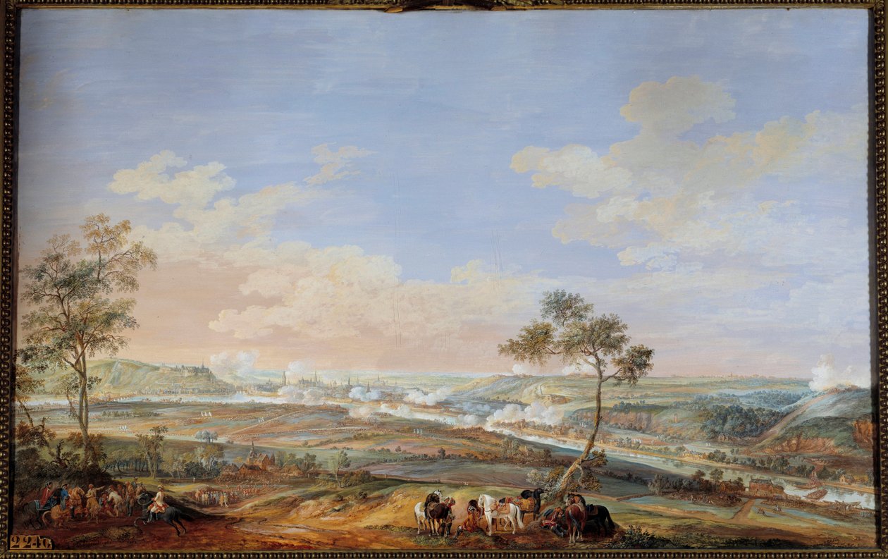 Wojna o sukcesję austriacką autorstwa Louis Nicolas van Blarenberghe