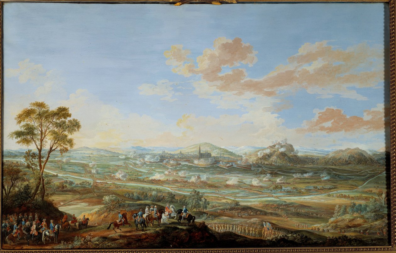 Wojna o sukcesję Austrii autorstwa Louis Nicolas van Blarenberghe
