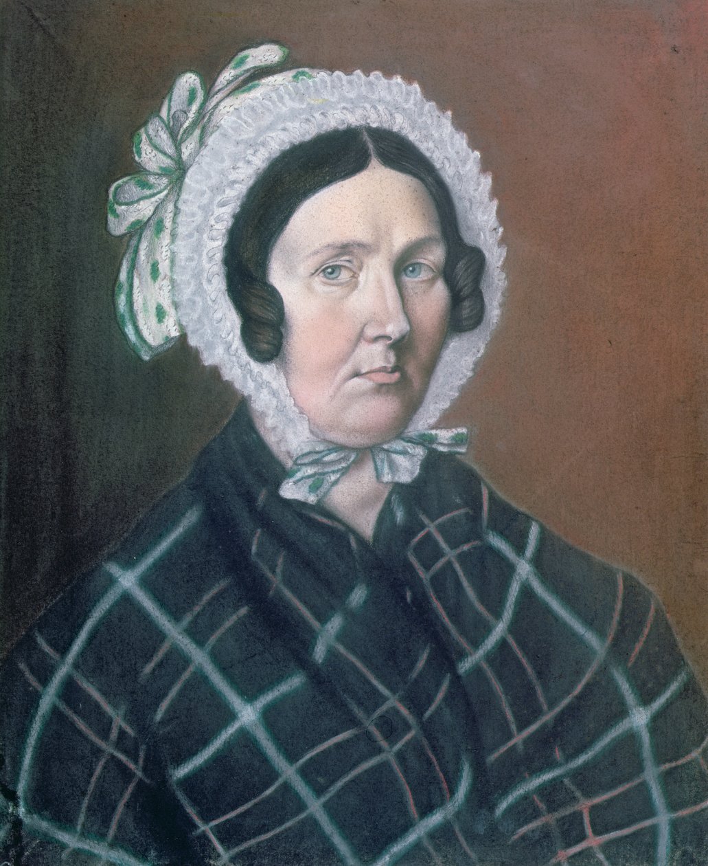 Jeanne Etiennette Pasteur (1793-1848) 1836 (pastel na papierze) autorstwa Louis Pasteur