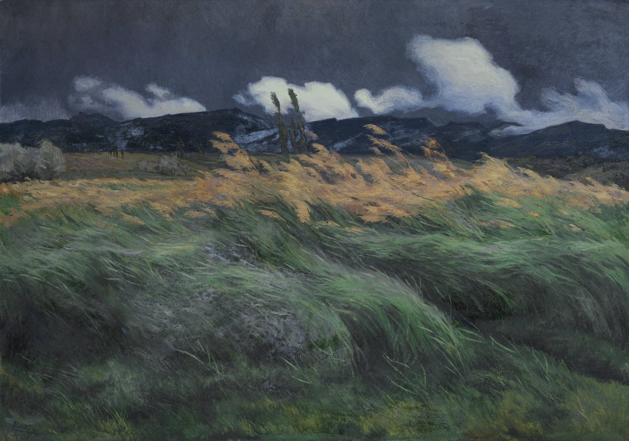 Krajobraz autorstwa Louis Patru (signed by artist)