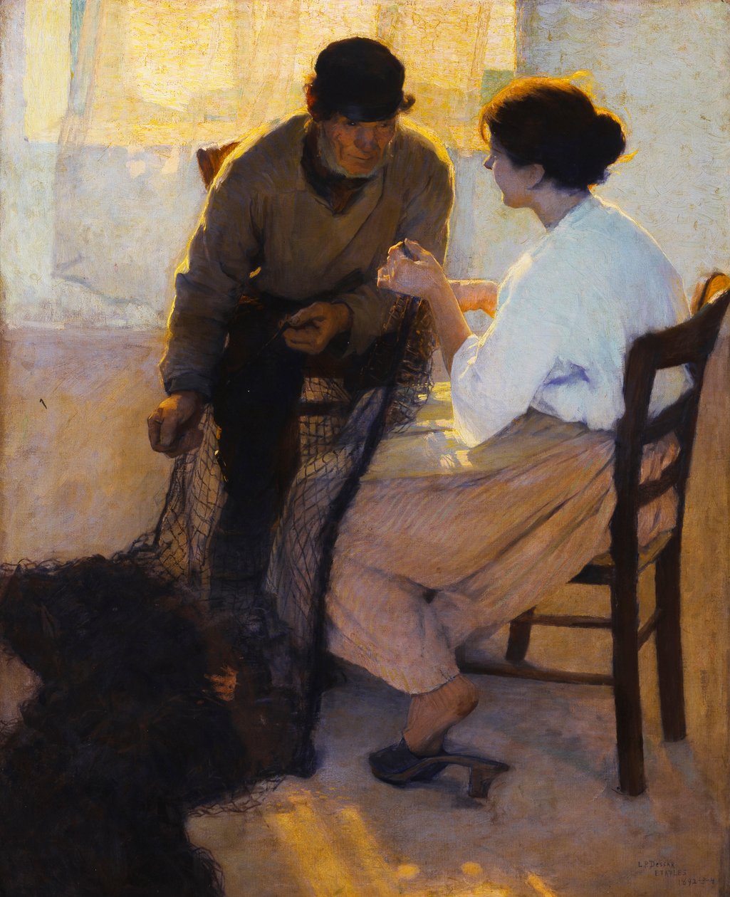 Naprawianie sieci autorstwa Louis Paul Dessar