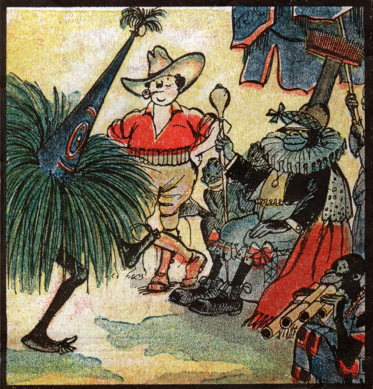 Nestora Fenleroka. (Ilustracja autorstwa Louis Peltier