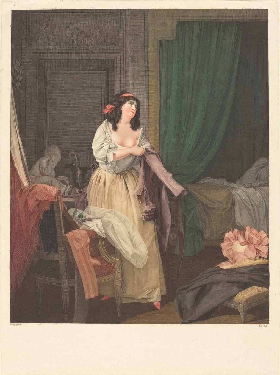 Czego jeszcze nie ma? autorstwa Louis Petit after Louis Léopold Boilly