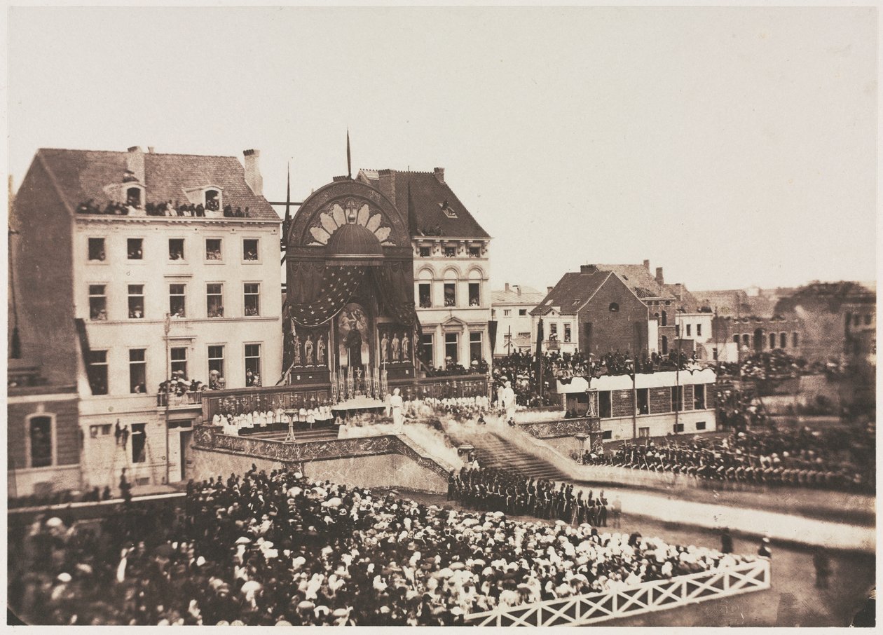 Bez tytułu (Ceremonia Dziękczynienia) autorstwa Louis Pierre Theophile Dubois de Nehaut